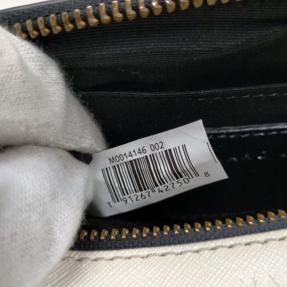 Marc Jacobs Black Crossbody Bag with Gold Accents